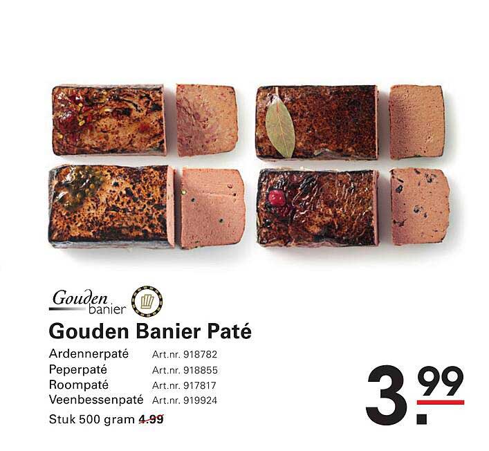 Gouden Banier Paté