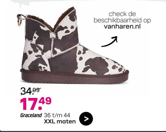 Graceland - XXL maten (36 t/m 44)