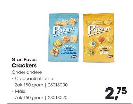 Gran Pavesi Crackers