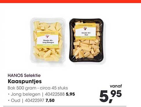 HANOS Selectie Kaaspuntjes