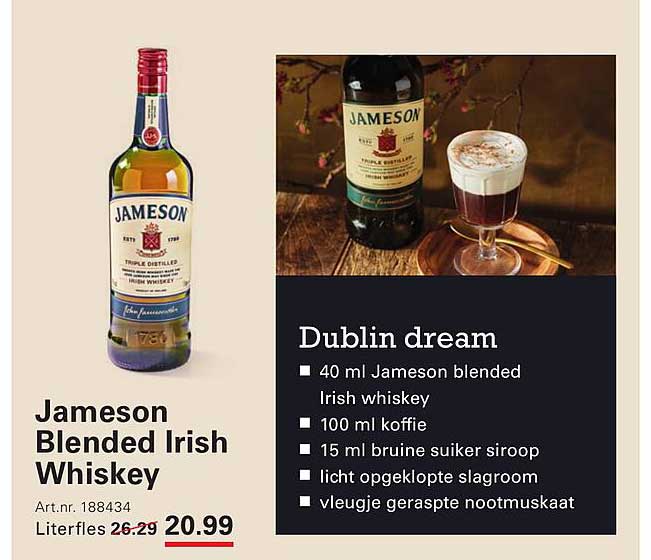 Jameson Blended Irish Whiskey