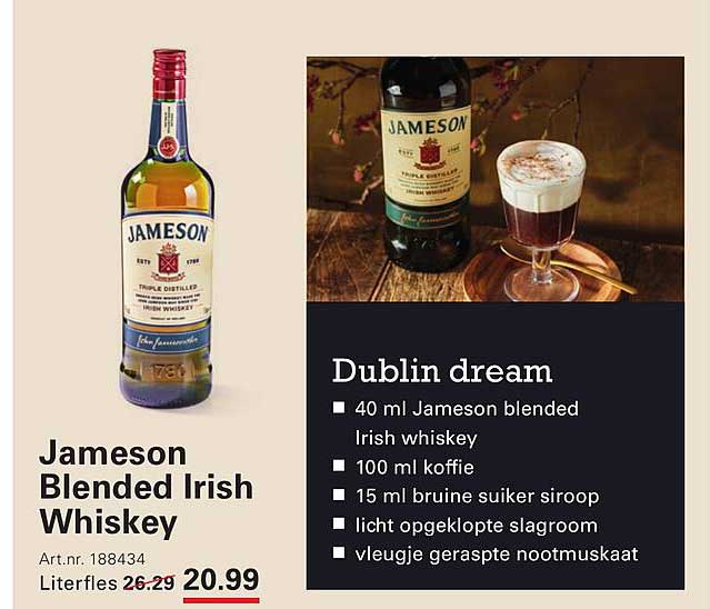 Jameson Blended Irish Whiskey