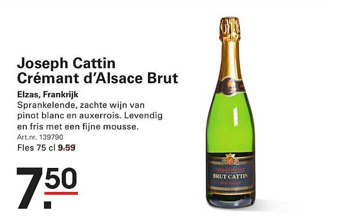 Joseph Cattin Crémant d'Alsace Brut