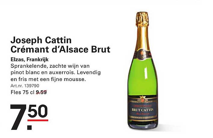 Joseph Cattin Crémant d'Alsace Brut