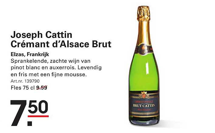 Joseph Cattin Crémant d'Alsace Brut