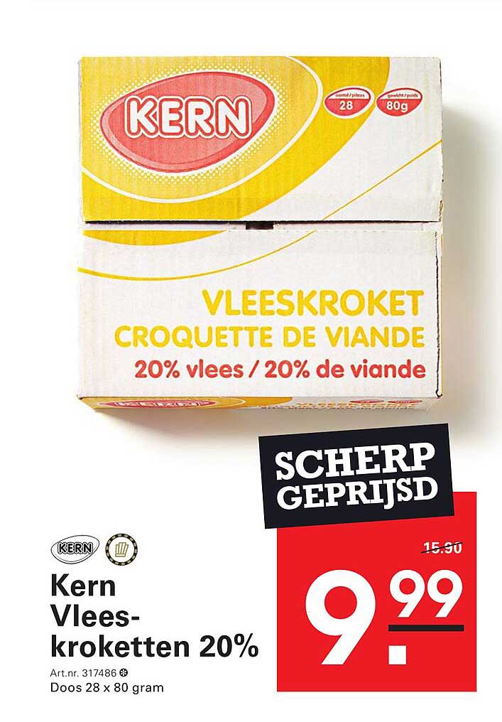 Kern Vlees-kroketten 20%