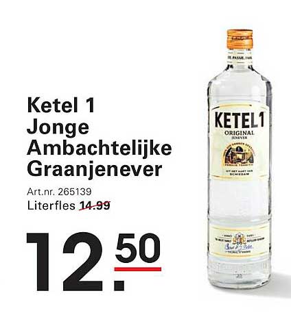 Ketel 1 Jonge Ambachtelijke Graanjenever