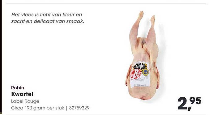 Kwartel - Label Rouge