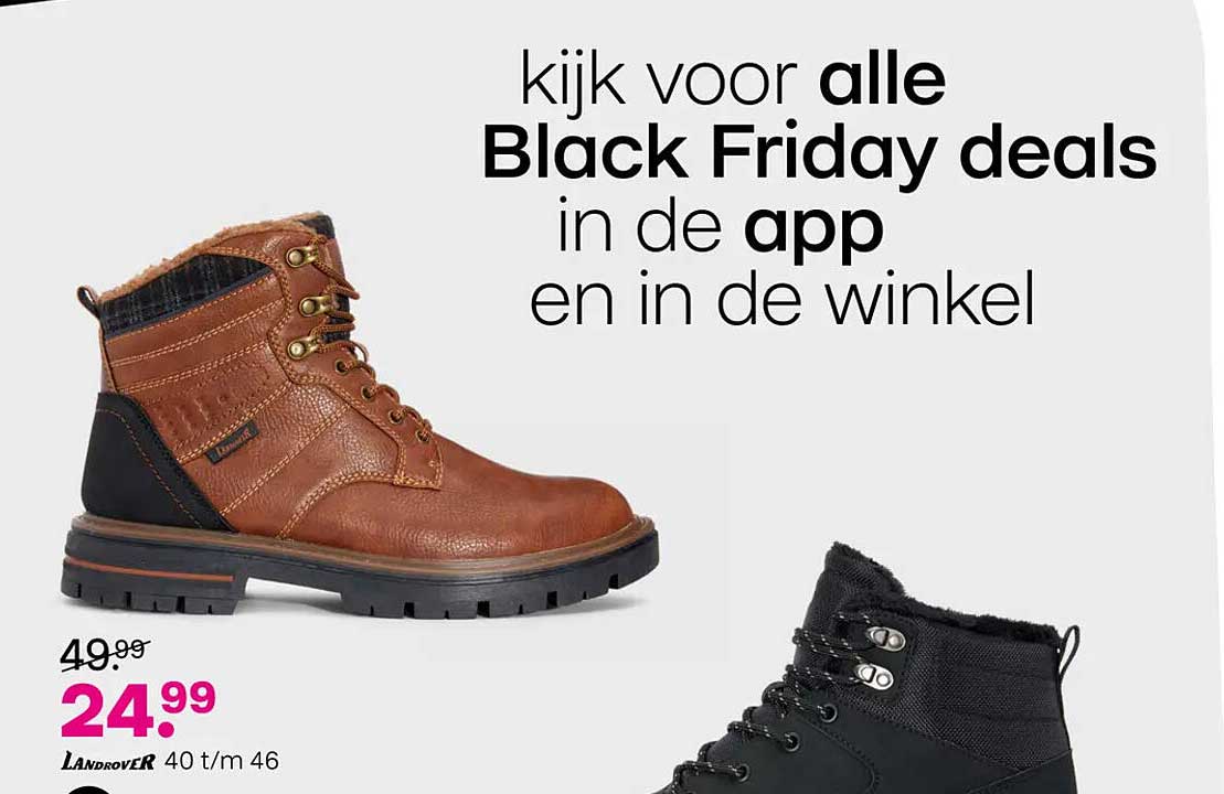 Landrover winterboots voor maar €24,99!