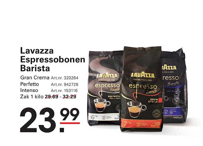 Lavazza Espressobonen Barista