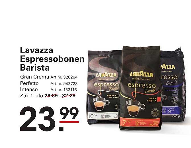 Lavazza Espressobonen Barista