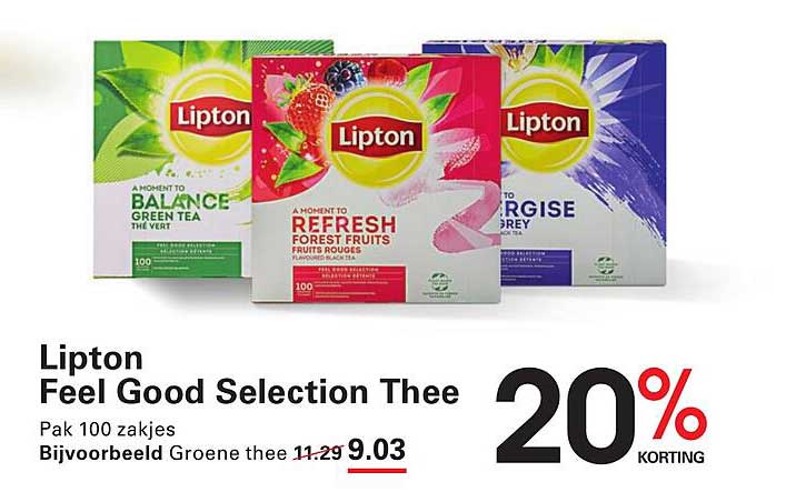 Lipton Feel Good Selection Thee