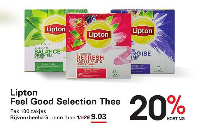 Lipton Feel Good Selection Thee