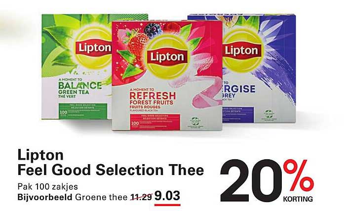 Lipton Feel Good Selection Thee