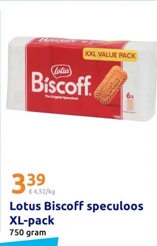 Lotus Biscoff speculoos XL-pack