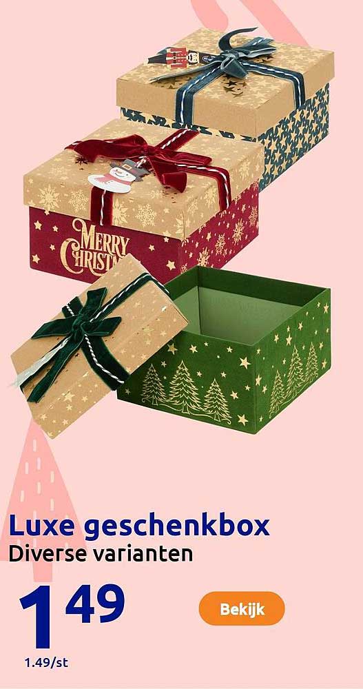 Luxe geschenkbox
