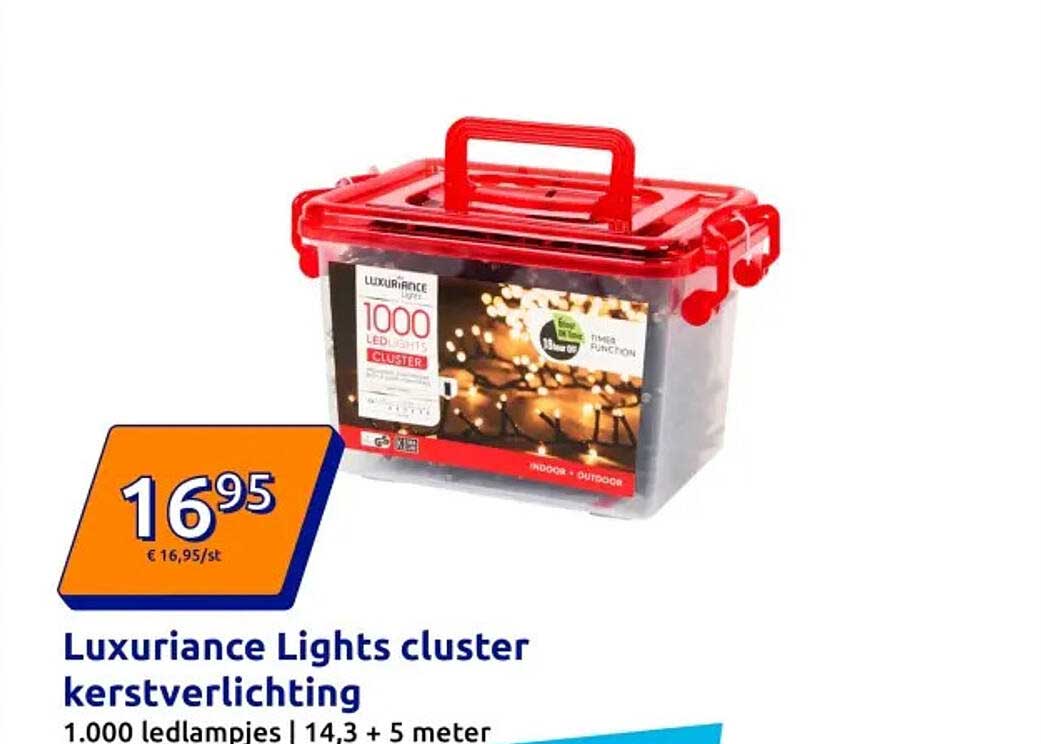Luxuriance Lights cluster kerstverlichting