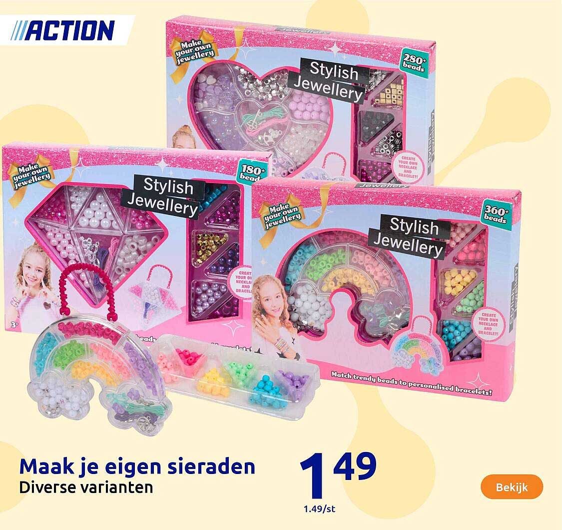Maak je eigen sieraden Diverse varianten