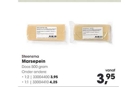 Marsepein Doos 500 gram