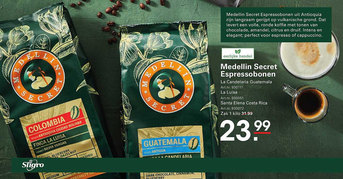 Medellin Secret Espressobonen