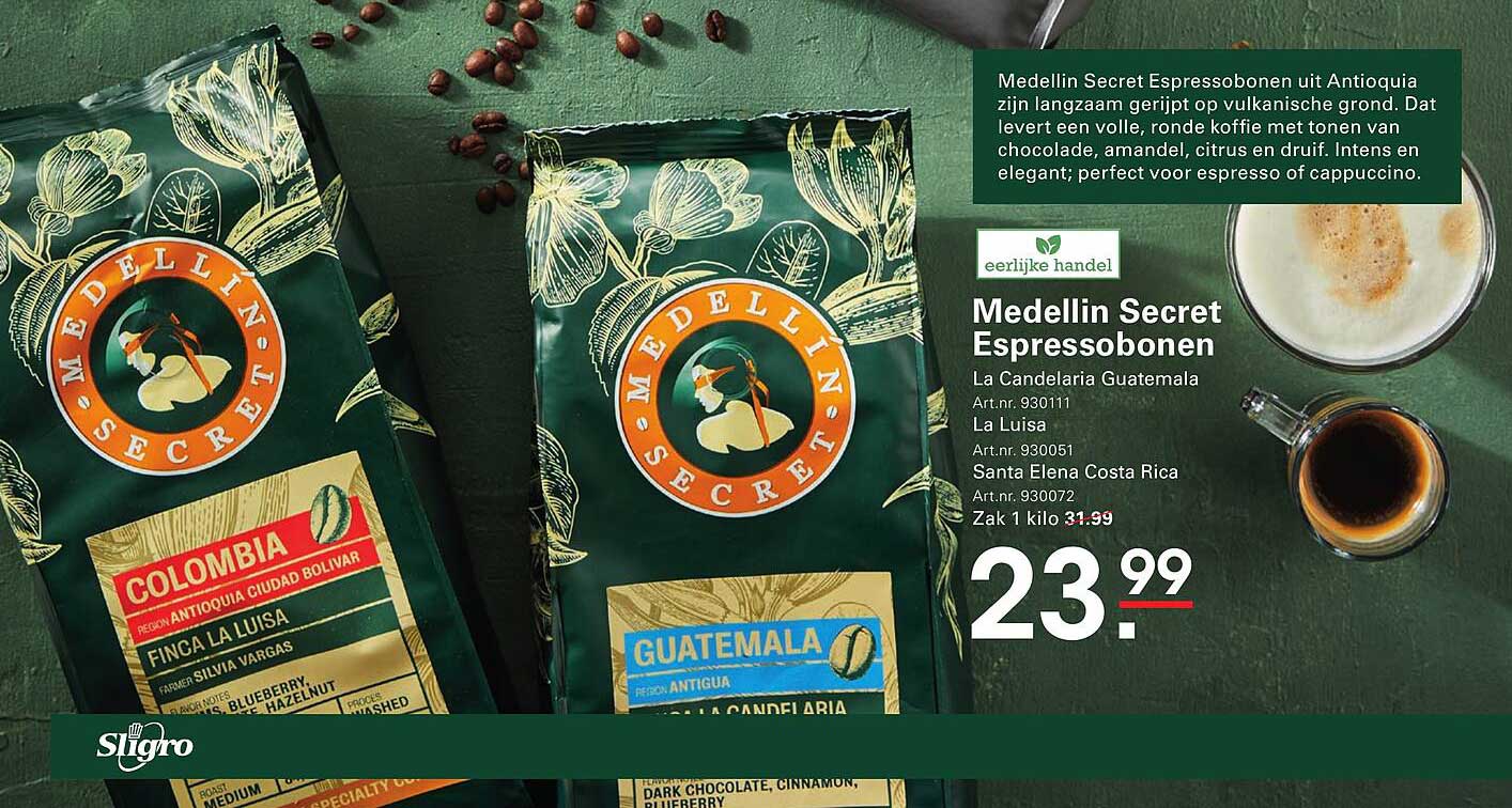 Medellin Secret Espressobonen