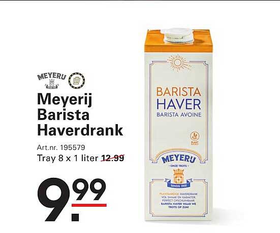 Meyerij Barista Haverdrank