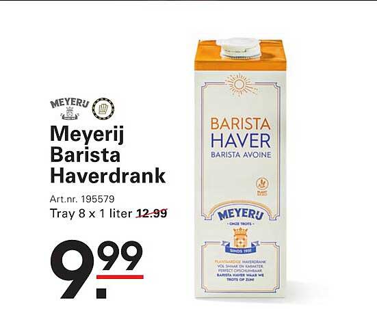 Meyerij Barista Haverdrank