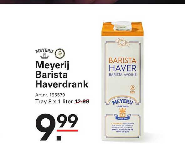 Meyerij Barista Haverdrank