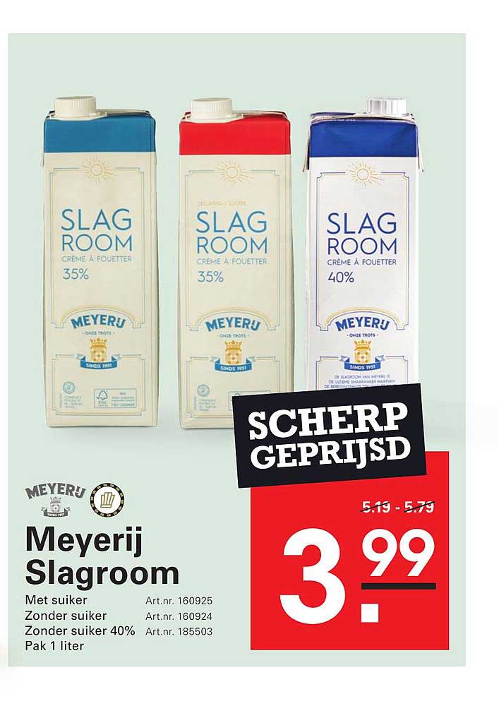 Meyerij Slagroom