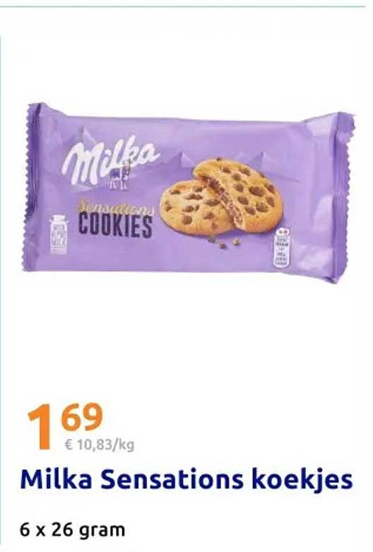 Milka Sensations koekjes