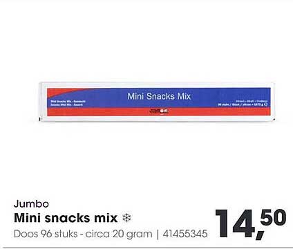 Mini snacks mix