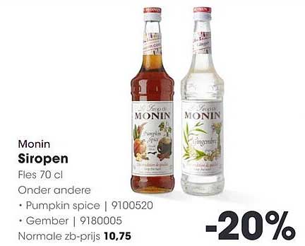 Monin Siropen