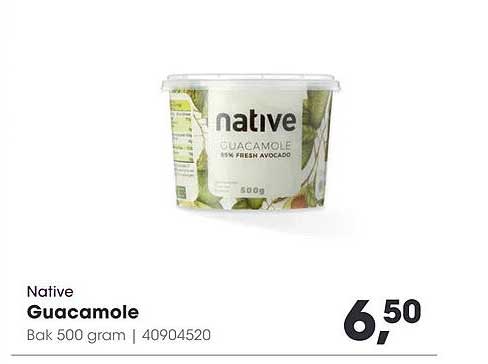 Native Guacamole Bak 500 gram