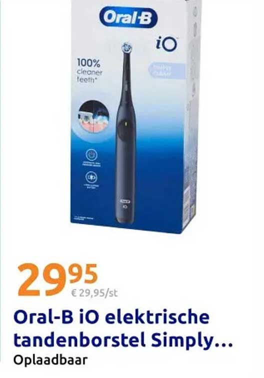 Oral-B iO elektrische tandenborstel Simply...