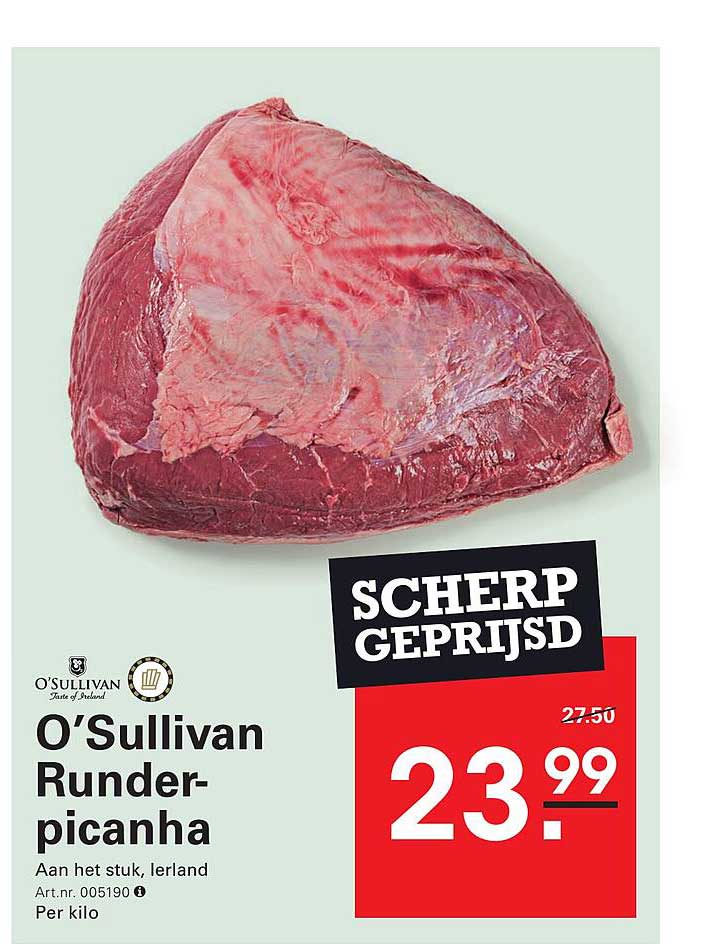 O'Sullivan Runderpicanha