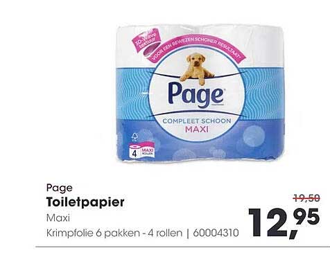 Page Toiletpapier Maxi