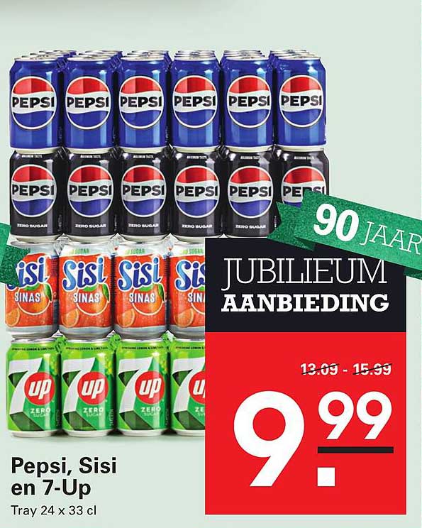Pepsi, Sisi en 7-Up