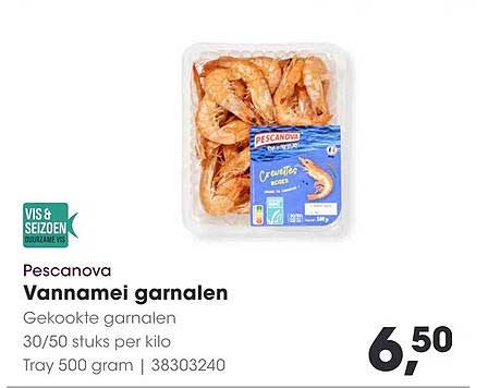 Pescanova Vannamei garnalen