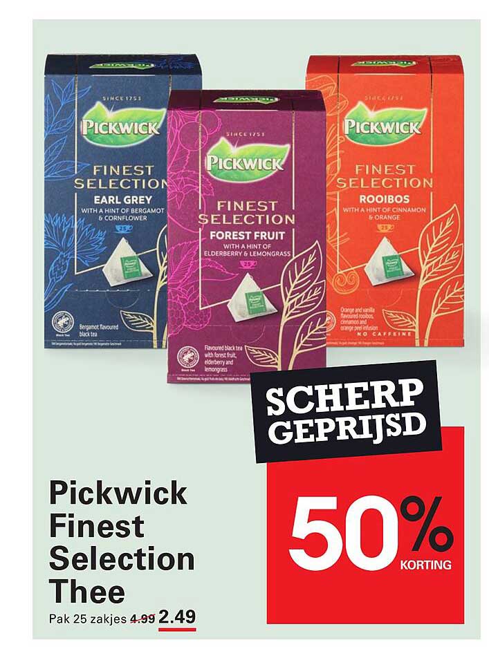 Pickwick Finest Selection Thee