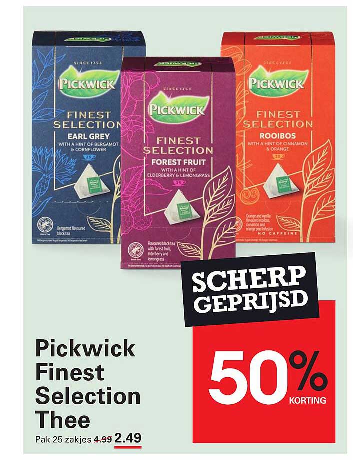 Pickwick Finest Selection Thee