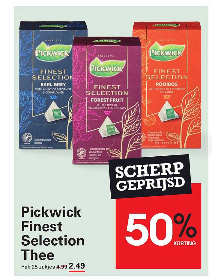 Pickwick Finest Selection THEE