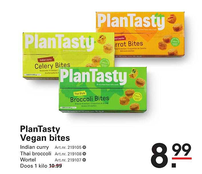 PlanTasty Vegan bites
