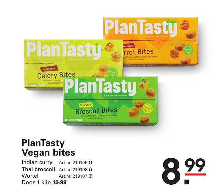 PlanTasty Vegan bites