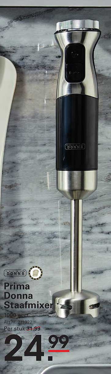 Prima Donna Staafmixxer