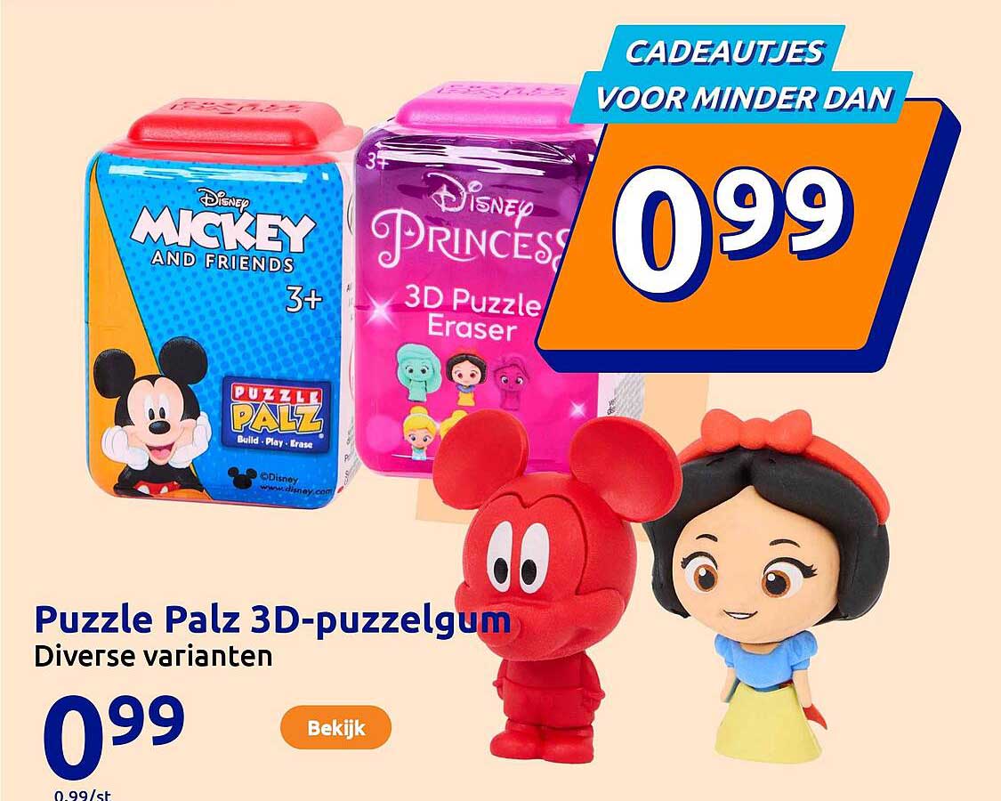 Puzzle Palz 3D-puzzelsgum