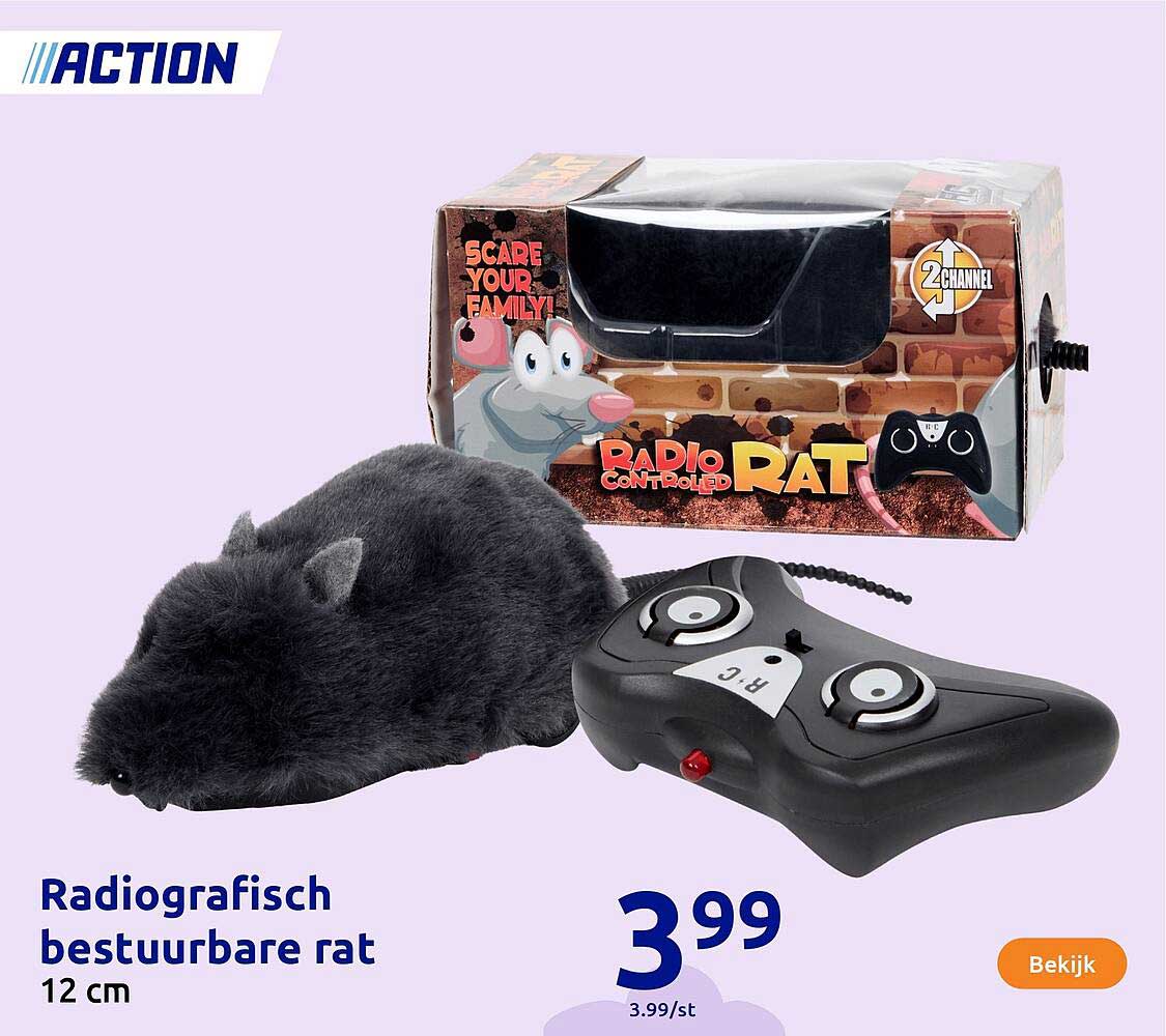 Radiografisch bestuurbare rat 12 cm