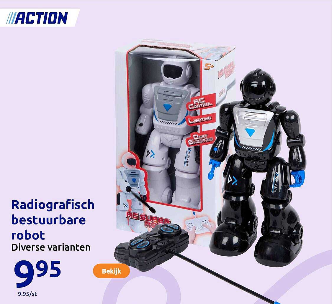 Radiografisch bestuurbare robot