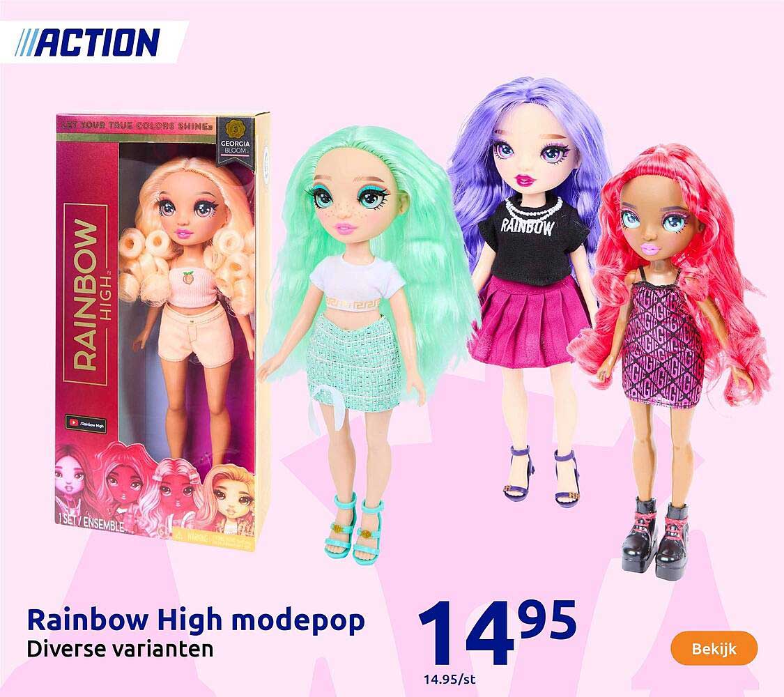 Rainbow High modepop Diverse varianten