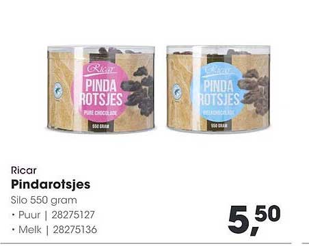 Ricar Pindarotsjes Silo 550 gram