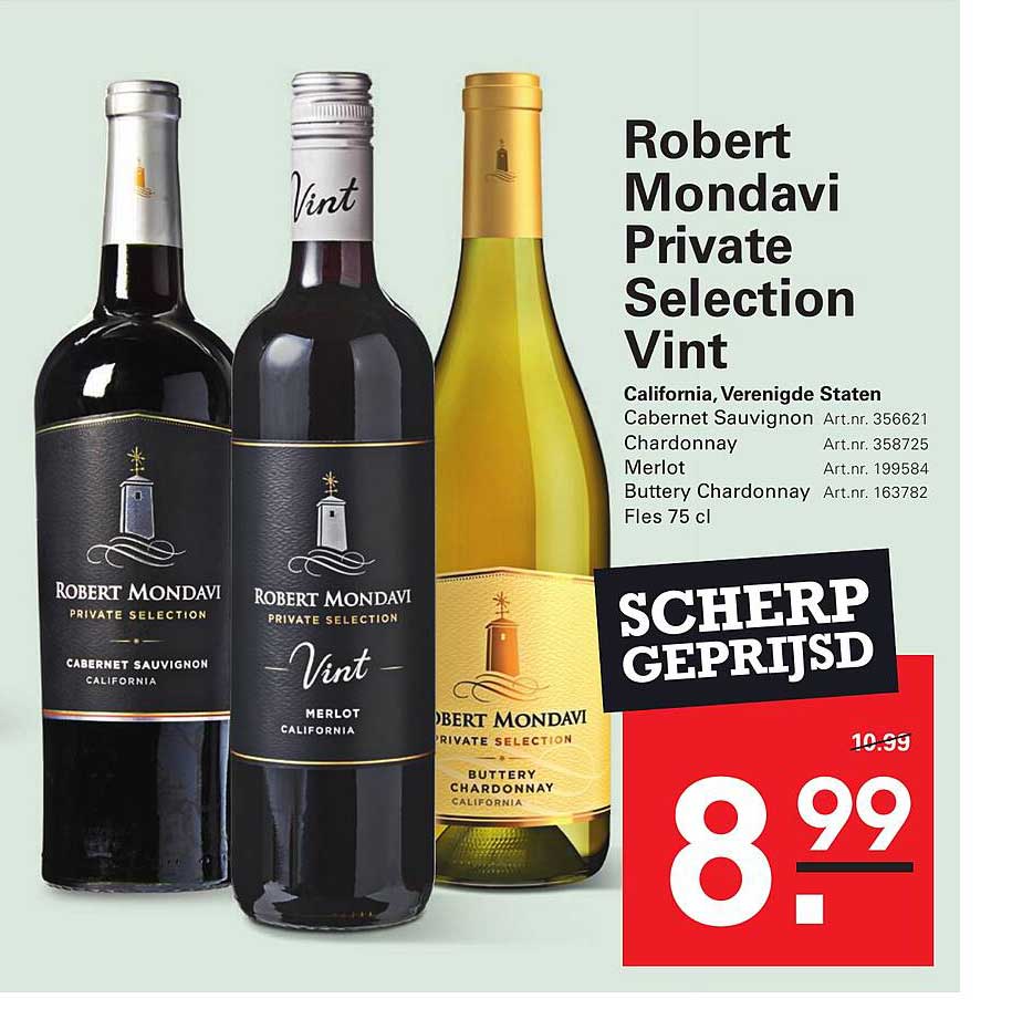 Robert Mondavi Private Selection Vint